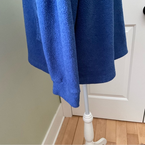 ALPINE, BLUE VINTAGE FLEECE SWEATER JACKET - Picture 4 of 9